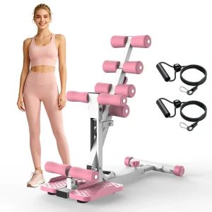 Deep Squat Machine with Resistance Bands,