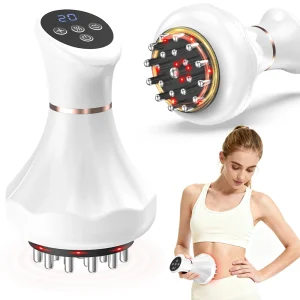 Lymphatic Drainage Massager & Anti-Cellulite Tool,