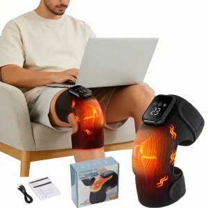 Electric Heated Vibration Knee Massage Pad