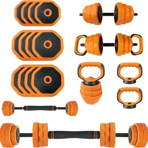 4-in-1 Adjustable Dumbbell Set,